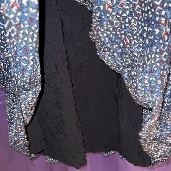 Free People XS Hippie Boho Top Aztec patterned - Picture 7 of 7